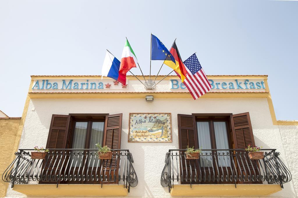 Alba Marina B&B Castelluzzo Bagian luar foto